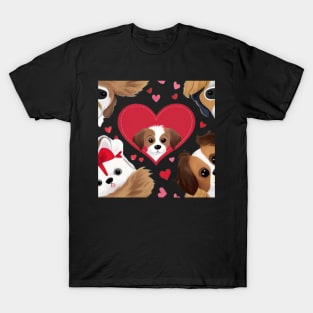 Make Mom Life Waggingly Wonderful: Artful poppy Gifts for Every Dog Parent T-Shirt